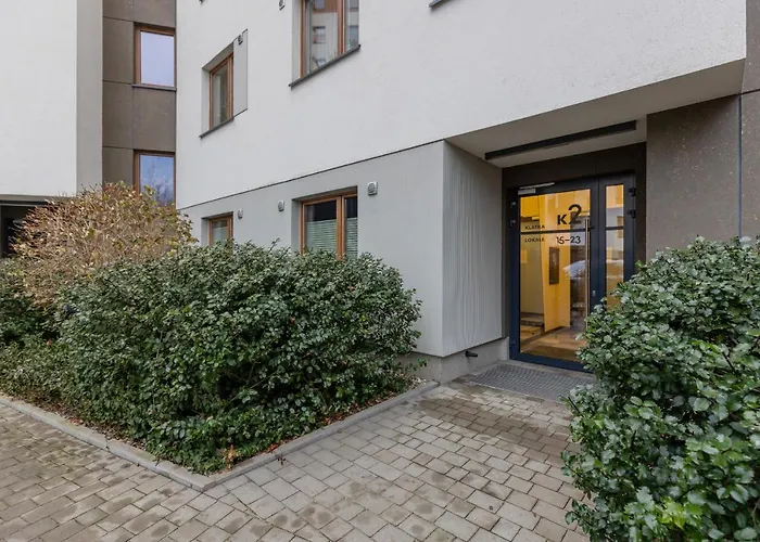 Spacious Apartment In Warsaw With Balcony And Parking By Noclegi Renters